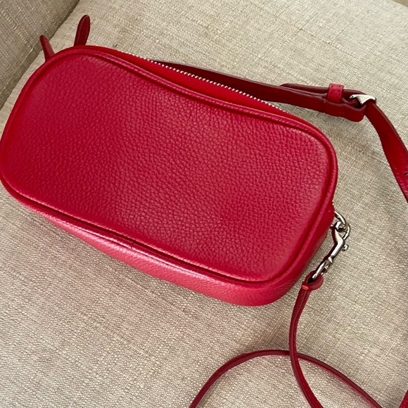 Red Coach mini crossbody Jamie camera bag - barely used - Picture 3 of 5